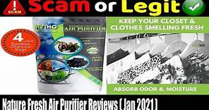 Nature Fresh Air Purifier Reviews ( Jan 2021)- Is It A Trust Worthy Product? Watch Now!
