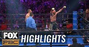 Caleb Plant emotional after winning world title for his late daughter | HIGHLIGHTS | PBC ON FOX