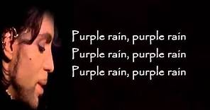 Prince Purple Rain Lyrics