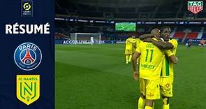 PARIS SAINT-GERMAIN - FC NANTES (1 - 2) - Résumé - (PSG - FCN) / 2020-2021
