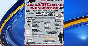 New Mexico Workforce Connection hosts 'Hiring Heroes Employment Event'