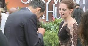Kristen Stewart and Rupert Sanders at Snow White And The Huntsman premiere, London
