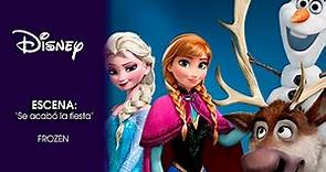 Frozen, el reino del hielo | Escena 'Se acabo la fiesta' | Disney Oficial
