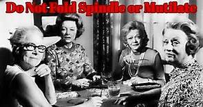 Do Not Fold, Spindle or Mutilate (Mystery, Suspense) ABC Movie of the Week - 1971 Helen Hayes