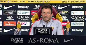 Lazio-Roma, la conferenza stampa integrale di Di Francesco
