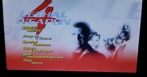 Lethal Weapon 4 (1998) DVD Menu