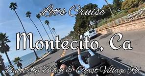 🎬Let's Cruise Montecito, CA ... Butterfly Beach & Coast Village Rd ... Ring Around The Sun!!! (2022)
