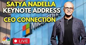 LIVE | Microsoft CEO Satya Nadella's Keynote Address On The Potential Of Next-generation AI | N18L