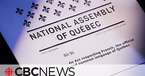 Quebec's French language law Bill 96 comes into effect