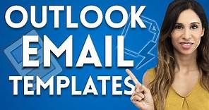 How To Create Email Templates in Outlook | My Templates & Quick Parts