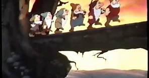 Snow White and the Seven Dwarfs (1937) Trailer (VHS Capture)