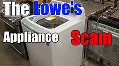 The Lowe's Appliance SCAM You Need To Know About | THE HANDYMAN |