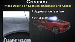 Dent Effect - How Much is Cost Paintless Dent Repair PDR / Door Ding Removal - Quick Quote Estimate