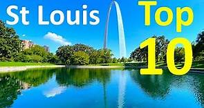 Top 10 things to do in St Louis (Top free tourist attractions, visits, museums and monuments)