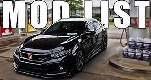 2018 Honda Civic Si Build Transformation