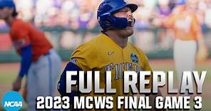 LSU vs. Florida: 2023 Men's College World Series Final Game 3 | FULL REPLAY
