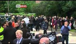The Funeral Of Bee Gee Robin Gibb Taking Place In Thame, Oxfordshire - Sky News