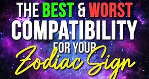 The Best & Worst Compatibility For Each Zodiac Sign | Zodiac Compatibility In Astrology