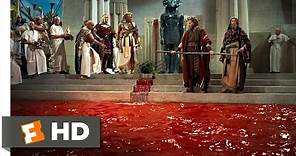 The Ten Commandments (3/10) Movie CLIP - Moses Turns Water Into Blood (1956) HD