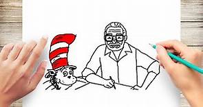 How to Draw Dr Seuss Step by Step