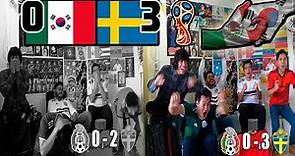 Mexico 0 vs Suecia 3 | Mundial Rusia 2018 | Reacciones de amigos