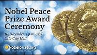 2017 Nobel Peace Prize Ceremony