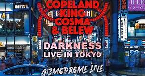 Copeland, King, Cosma & Belew "DARKNESS" - Official Live Video - New album "Gizmodrome Live" OUT NOW