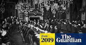 The Paris peace conference begins - archive, January 1919