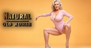 Natural old Woman Over 60 💍 Legendary Woman Pin-Up Photo Session