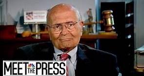 John Dingell reflects On Congressional Career: 'I've Done My Best' | Meet The Press | NBC News