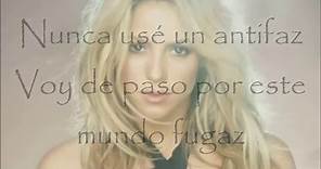 Shakira - Gitana (letra/lyrics)