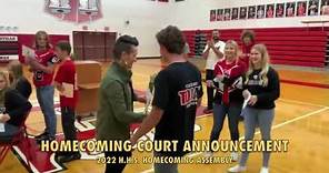Hicksville High School 2022 Homecoming Court Assembly 9-16-22