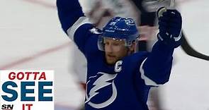 GOTTA SEE IT: Steven Stamkos Reaches 100-point Milestone For First Time In Career