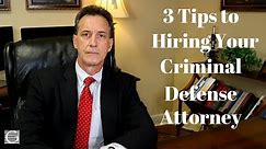 How To Choose a Criminal Defense Attorney - 3 Factors to Consider