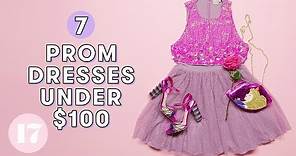Cutest Cheap Prom Dresses Under $100 | Style Lab