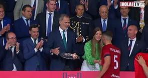 La infanta Sofía debutó en su primer acto deportivo durante la Copa del Rey con su padre | ¡HOLA! TV