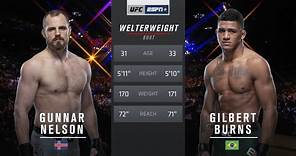 Gunnar Nelson vs Gilbert Burns Full Fight Full HD