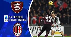 Salernitana vs. AC Milan : Extended Highlights | Serie A | CBS Sports Golazo