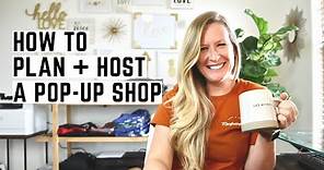 5 Tips to Set Up A Pop-Up Shop or Event | Plus Mistakes To Avoid