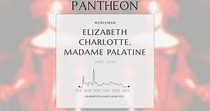 Elizabeth Charlotte, Madame Palatine Biography - Duchess of Orléans (1652–1722)