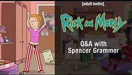 Rick and Morty | Spencer Grammer aka Summer Smith Q&A | Adult Swim UK 🇬🇧
