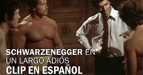 Arnold Schwarzenegger en Un largo adiós (The long goodbye, 1973) - Clip en español