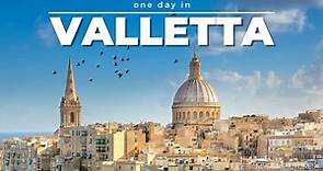 ONE DAY IN VALLETTA (MALTA) | 4K UHD | The beautiful capital of Malta