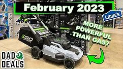 Is It Time To Switch To A Battery Mower? | Top Deals At Lowes In February 2023 | Dad Deals