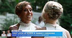 First look at Robin Roberts' and Amber Laign's wedding