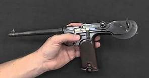 C93 Borchardt: the First Successful Self-Loading Pistol
