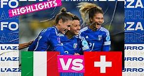 Highlights: Italia-Svizzera 3-0 | Femminile | UEFA Women’s Nations League