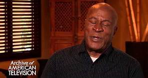 John Amos discusses the McDonalds Grab a Bucket and mop commercial - EMMYTVLEGENDS.ORG