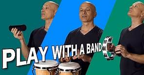 Play Percussion with a Band - Gospel & More