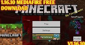 Minecraft Bedrock Edition 1.16.10 MediaFire Download!